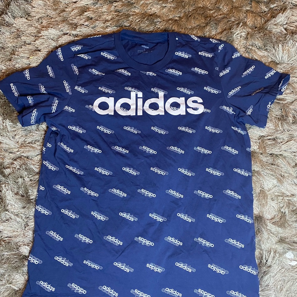 ADIDAS T-shirt Blue